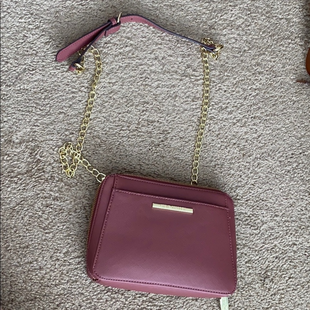 Mauve Steve Madden purse